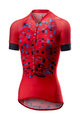 CASTELLI Tricou de ciclism cu mânecă scurtă - CLIMBER'S LADY - roșu
