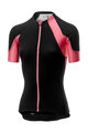 CASTELLI Tricou de ciclism cu mânecă scurtă - SCHEGGIA 2.0 LADY - roz/negru