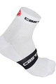 CASTELLI Șosete clasice de ciclism - FREE 6 - alb