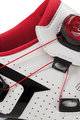 Pantofi de ciclism - CR-1-17 CARBON - negru/alb