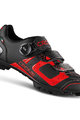 Pantofi de ciclism - CX-3-19 MTB NYLON - roșu/negru