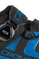 Pantofi de ciclism - CX-3-19 MTB NYLON - albastru/negru