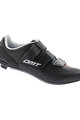 Pantofi de ciclism - D6 KIDS - alb/negru