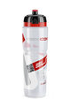 ELITE Sticlă de apă pentru ciclism - MAXICORSA 1000 ML - roșu/transparent