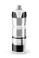 Sticlă de apă pentru ciclism - CRYSTAL OMBRA 750 ml - transparent/alb