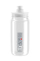 ELITE Sticlă de apă pentru ciclism - FLY 550 ml - transparent/gri