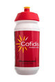 Sticlă de apă pentru ciclism - COFIDIS 2018 550 ml - alb/roșu