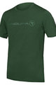 Tricou de ciclism cu mânecă scurtă - SINGLETRACK MERINO - verde