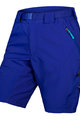 Pantaloni scurți de ciclism fără bretele - HUMMVEE II LADY - albastru
