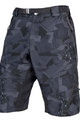 Pantaloni scurți de ciclism fără bretele - HUMMVEE II  - gri/negru