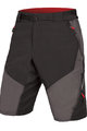 Pantaloni scurți de ciclism fără bretele - HUMMVEE II - gri/negru