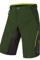 Pantaloni scurți de ciclism fără bretele - MT500 SPRAY BAGGY - verde/negru