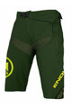 Pantaloni scurți de ciclism fără bretele - MT500 BURNER II - verde