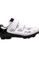 FLR Pantofi de ciclism - F55 MTB - alb/negru