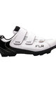 FLR Pantofi de ciclism - F55 MTB - alb/negru