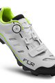 FLR Pantofi de ciclism - F75 MTB - negru/alb/verde