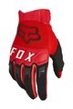 FOX Mănuși cu degete lungi de ciclism - DIRTPAW GLOVE - negru/roșu