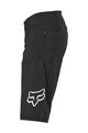 FOX Pantaloni scurți de ciclism fără bretele - DEFEND SHORTS - negru