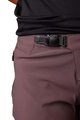 FOX Pantaloni scurți de ciclism fără bretele - DEFEND SHORTS LADY - maro