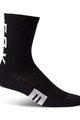 FOX Șosete clasice de ciclism - FLEXAIR MERINO LADY - negru