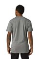 FOX Tricou de ciclism cu mânecă scurtă - LEGACY FOX HEAD - gri