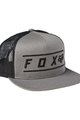 FOX Șapcă de ciclism - PINNACLE SNAPBACK - gri