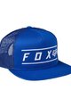 FOX Șapcă de ciclism - PINNACLE SNAPBACK - albastru