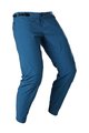 FOX Pantaloni de ciclism lungi fără bretele - RANGER - albastru
