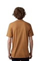 FOX Tricou de ciclism cu mânecă scurtă - LEGACY FOX HEAD - maro
