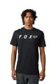 FOX Tricou de ciclism cu mânecă scurtă - ABSOLUTE - alb/negru
