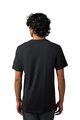 FOX Tricou de ciclism cu mânecă scurtă - ABSOLUTE - alb/negru