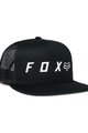 FOX Șapcă de ciclism - ABSOLUTE MESH SNAPBACK - negru