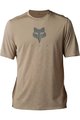 FOX Tricou de ciclism cu mânecă scurtă - RANGER TRU DRI - maro