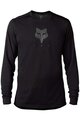 FOX Tricou de ciclism cu mânecă lungă de vară - RANGER TRU DRI - negru