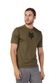 FOX Tricou de ciclism cu mânecă scurtă - RANGER LAB HEAD - verde