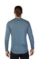 FOX Tricou de ciclism cu mânecă lungă de vară - RANGER DOSE - albastru