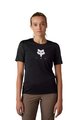 FOX Tricou de ciclism cu mânecă scurtă - RANGER TRU DRI LADY - negru