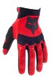 FOX Mănuși cu degete lungi de ciclism - DIRTPAW - negru/roșu
