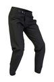 FOX Pantaloni de ciclism lungi fără bretele - RANGER 2.5L WATER - negru