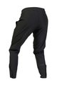 FOX Pantaloni de ciclism lungi fără bretele - RANGER 2.5L WATER - negru