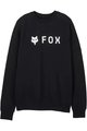 FOX Hanorac de ciclism - ABSOLUTE FLEECE CREW - negru