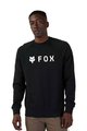 FOX Hanorac de ciclism - ABSOLUTE FLEECE CREW - negru