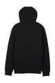 FOX Hanorac de ciclism - ABSOLUTE FLEECE ZIP - negru