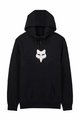 FOX Hanorac de ciclism - FOX HEAD FLEECE PO - negru