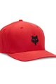 FOX Șapcă de ciclism - FOX HEAD SELECT FLEXFIT - roșu