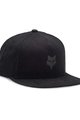 FOX Șapcă de ciclism - FOX HEAD SNAPBACK - negru