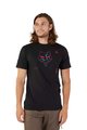 FOX Tricou de ciclism cu mânecă scurtă - WITHERED PREMIUM - negru
