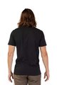 FOX Tricou de ciclism cu mânecă scurtă - WITHERED PREMIUM - negru
