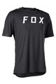 FOX Tricou de ciclism cu mânecă scurtă - RANGER MOTH - negru