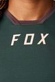 FOX Tricou de ciclism cu mânecă scurtă - DEFEND LADY - verde